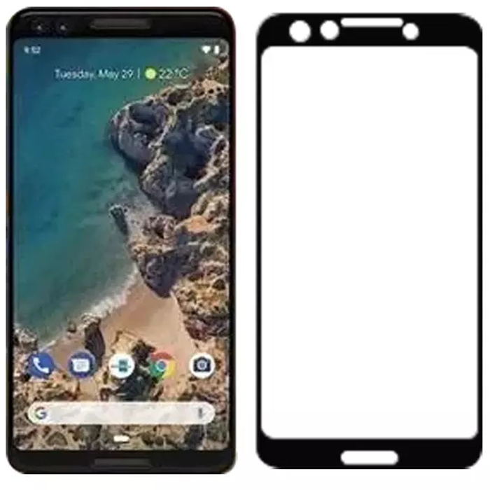 Tempered Glass screen shield white label Google Pixel 3 screen protector