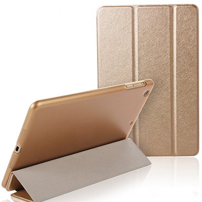 iPad accessories distributors premium iPad air silk leather case flip case