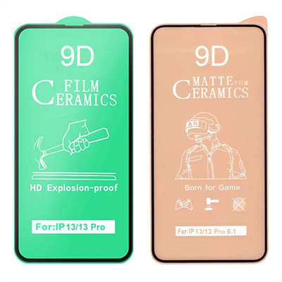 Screen protector factory iPhone 13 ceramic screen protector 9H flexible