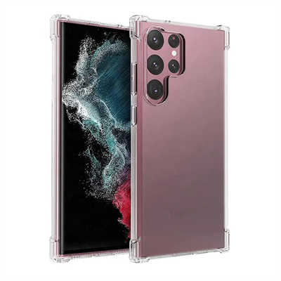 Cellular cases bulk buy cheap Samsung S24 Ultra shatterproof transparent case
