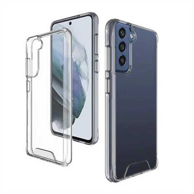 Samsung phone case manufacturers S23 shatterproof 2in1 transparent case
