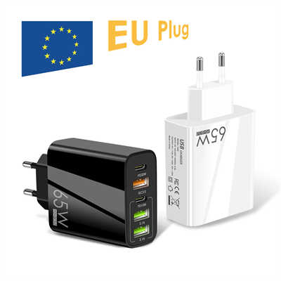 Samsung fast adaptive charger custom multi plug charger charging 65W adapter