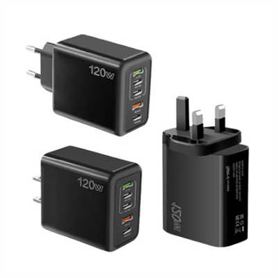 Charger adaptor dealer multi USB C chargers 120W fast charging adapter