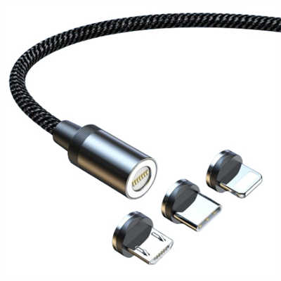 iPhone Cable manufacturer magnetic cable 3in1 fast charging data USB cable