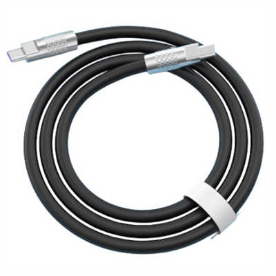 Magnetic data cable exporters usb c cable zinc alloy silicone large current cable