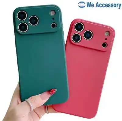 Wholesale mobile phone accessories iPhone 17 colorful silicone case matte case