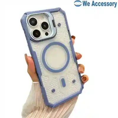 iPhone accessories supplier wholesale iPhone 16 magsafe armor case with holder
