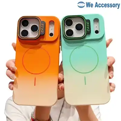 iPhone case distributor iPhone 17 MagSafe case gradient color silicone case